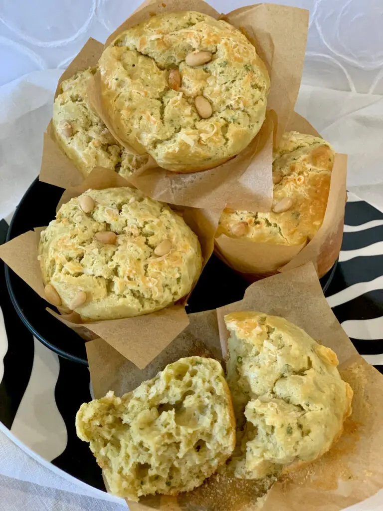 Cheesy Leftover Rice Muffins