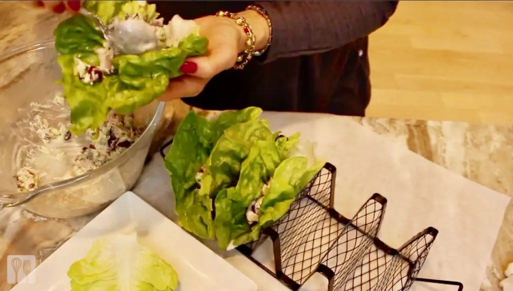 A Taco Serving Stand Is Perfect For Serving Lettuce Wraps