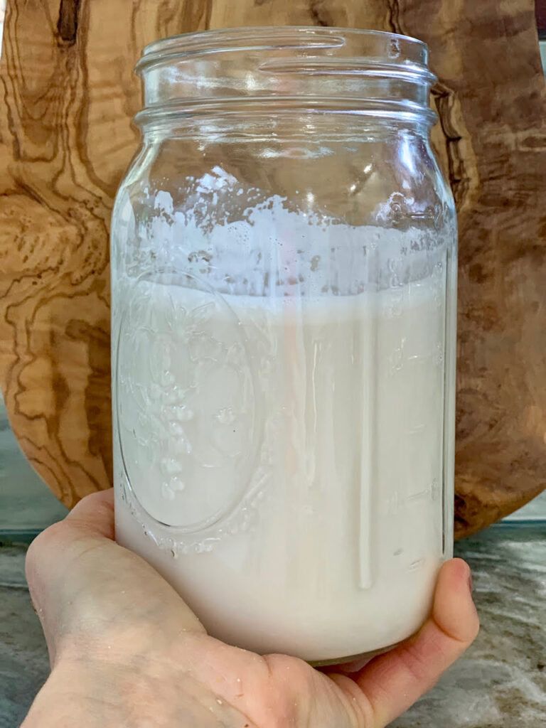 Homemade Almond Milk