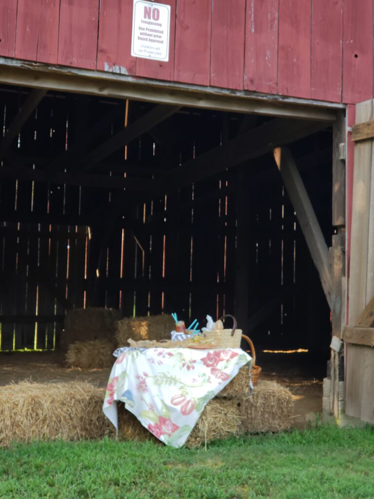 vintage Maryland Barn Picnic