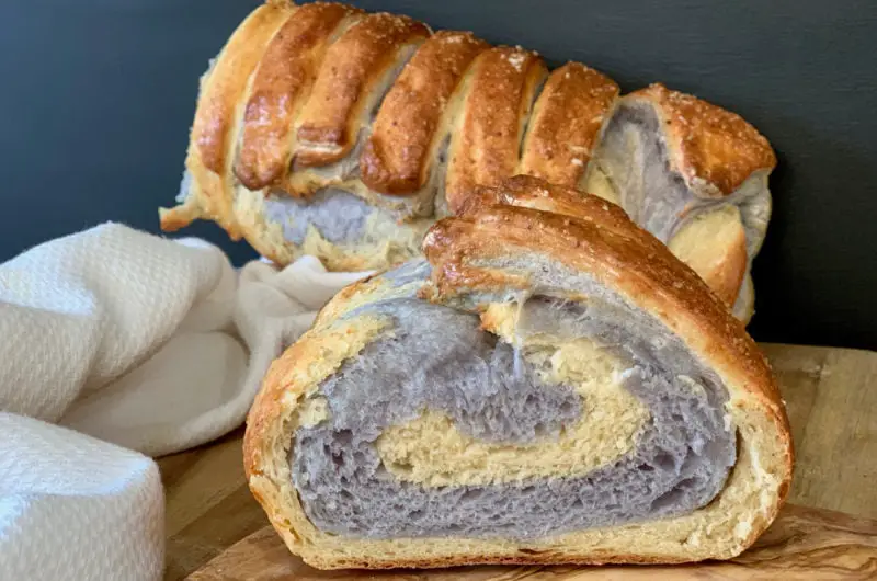 Butterfly Pea Flower Tea Bread Whisk Dine