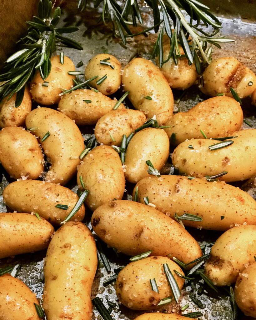 Fingerling Potatoes With Rosemary