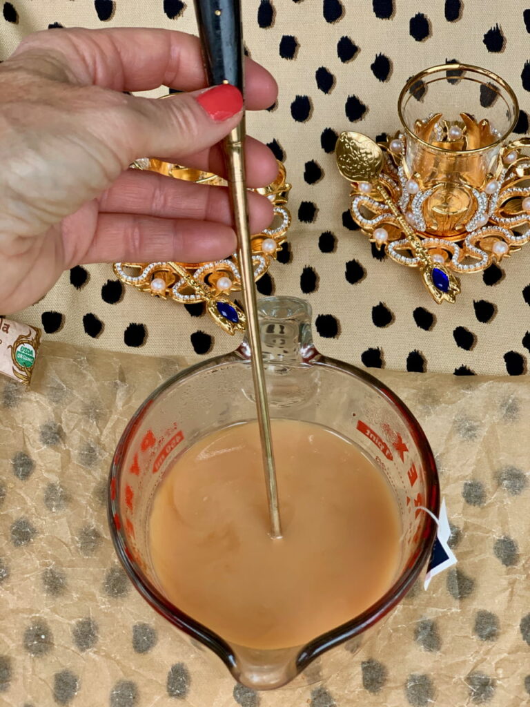 Latte Chai Tea with milk of choice.