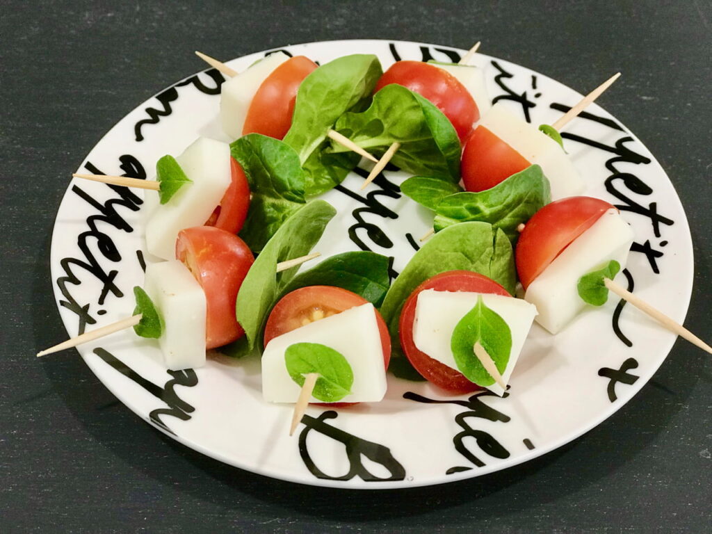 Caprese Bites - Salad On A Stick