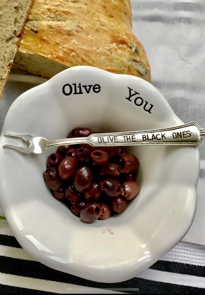black olives