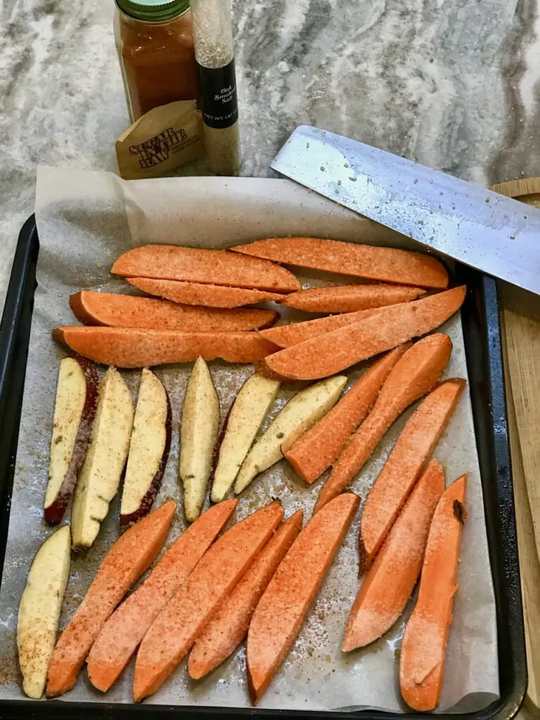 Sliced Sweet Potatoes