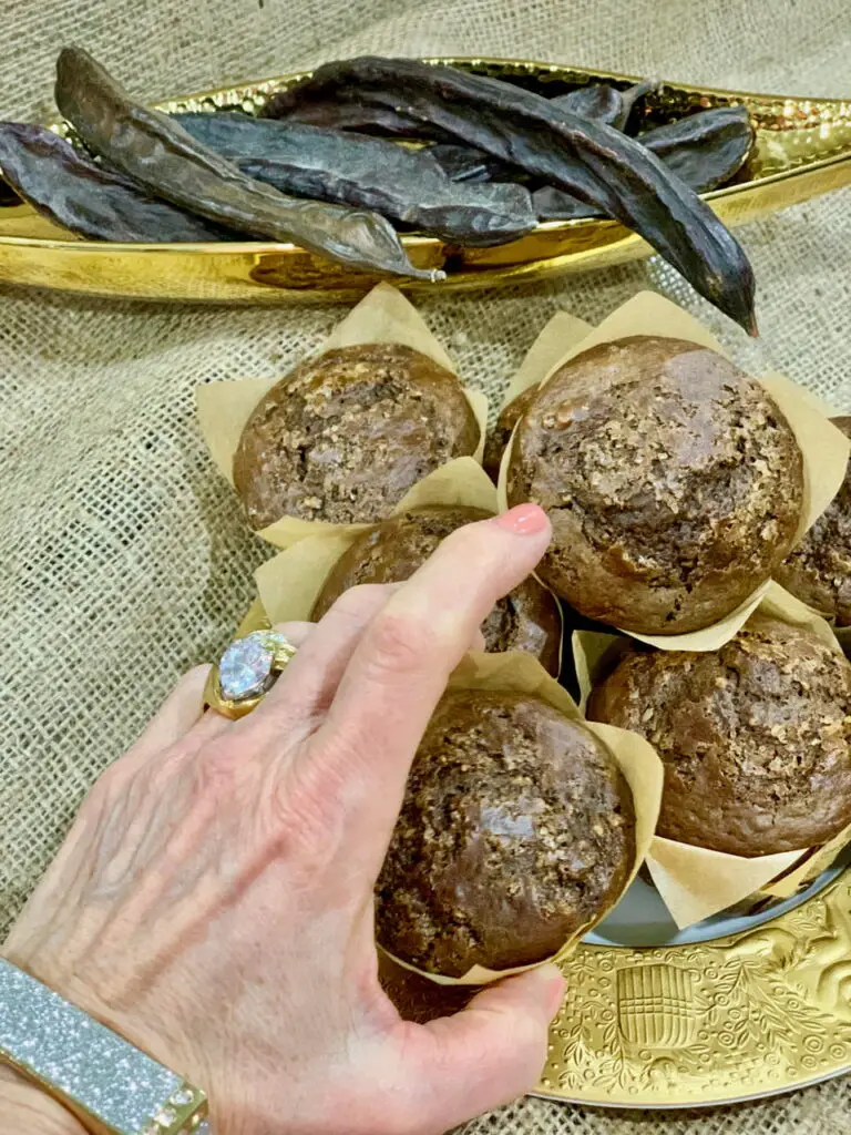 Carob pods, diamonds and carob muffins all have something in common