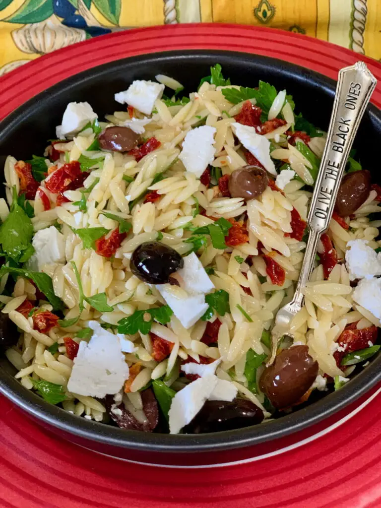 Authentic Mediterranean Orzo Pasta Salad