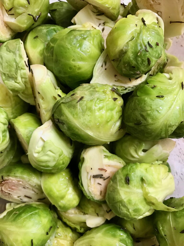 Sweet Roasted Brussels Sprouts