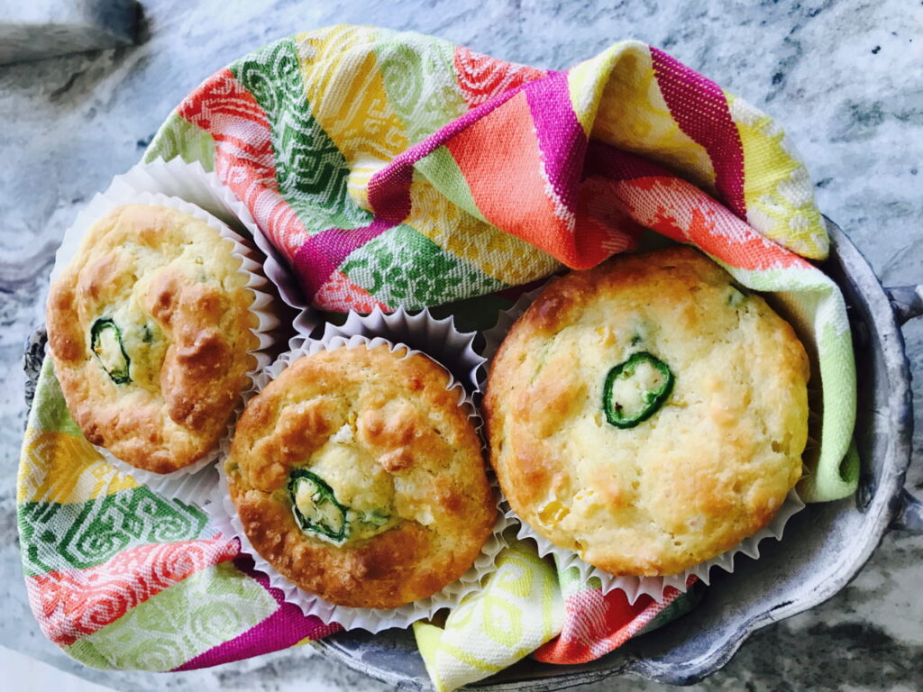 jalapeno cornbread muffins