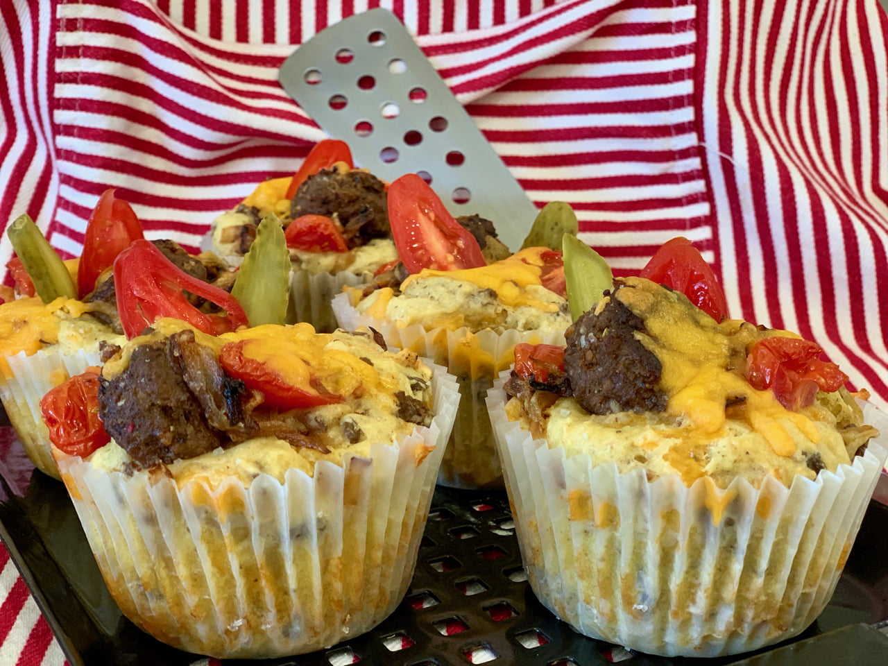 Cheeseburger Muffins - Step by Step