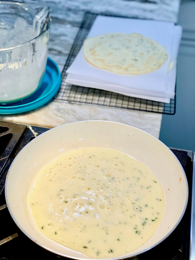 Herb Crepes