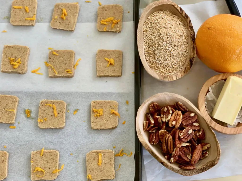 Oats and Pecans Make For A Delicate Cookie Flour