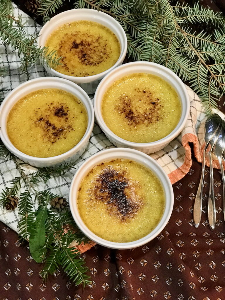 Winter Forest Creme Brûlée