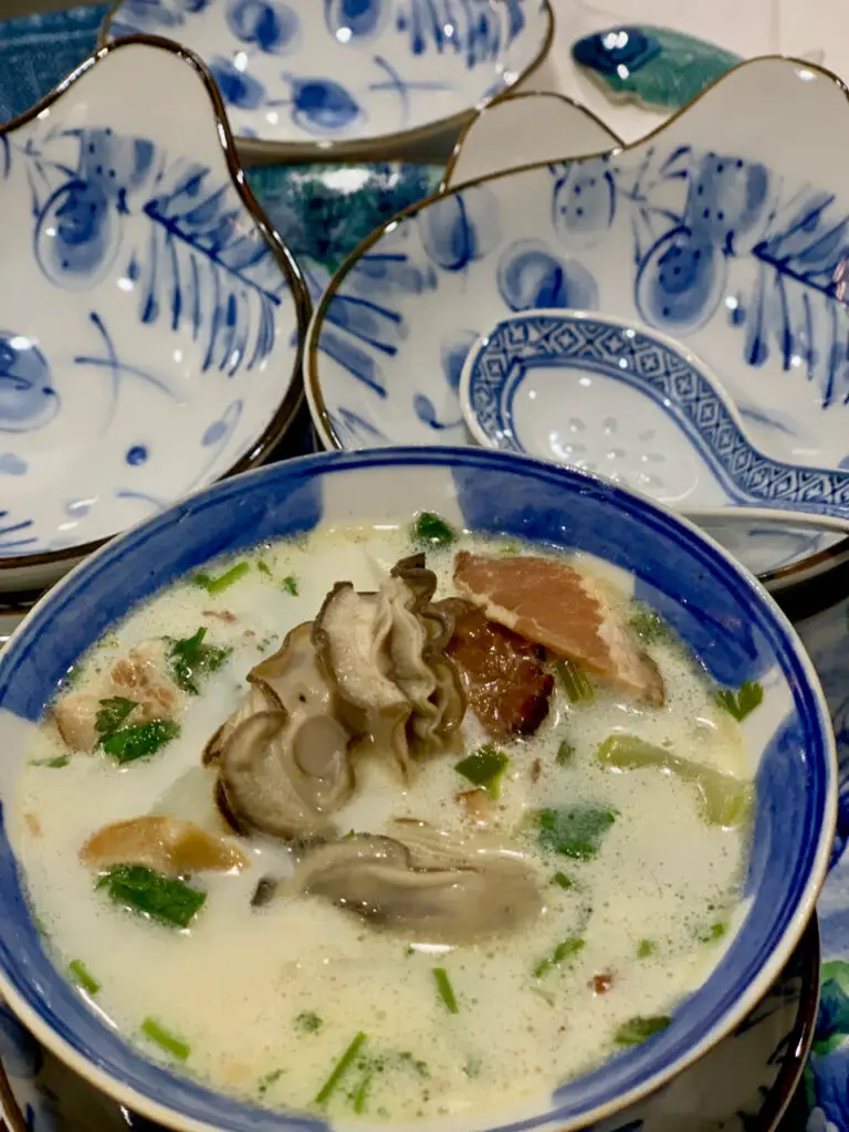 Oyster and Oyster Liquor Chowder