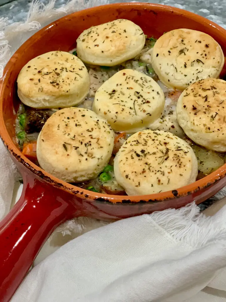 biscuit turkey pot pie