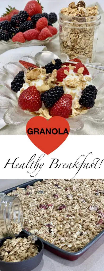 Healthy Homemade Granola Recipe