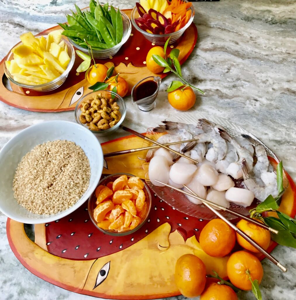 Seafood Stir Fry Ingredients