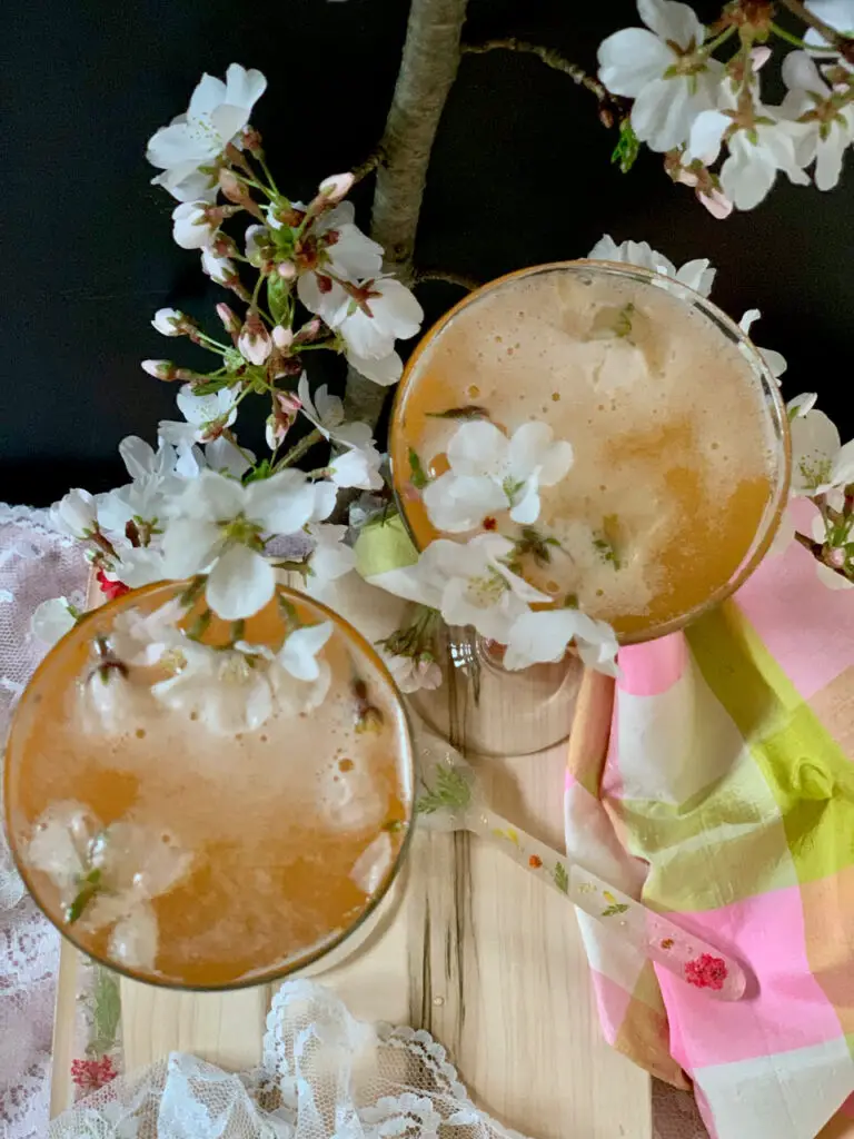 Cherry Blossom Wedding Cocktail