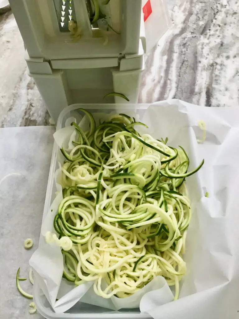 Zoodles - Zucchini 