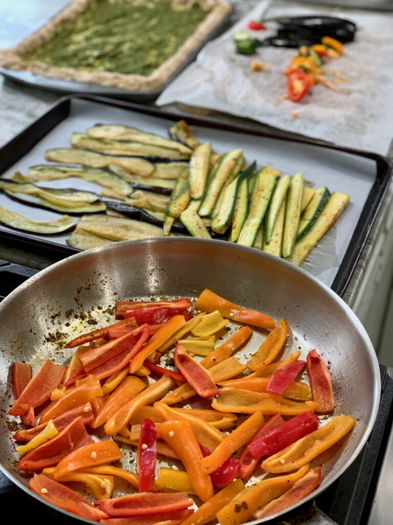 Deconstructed Ratatouille Ingredients