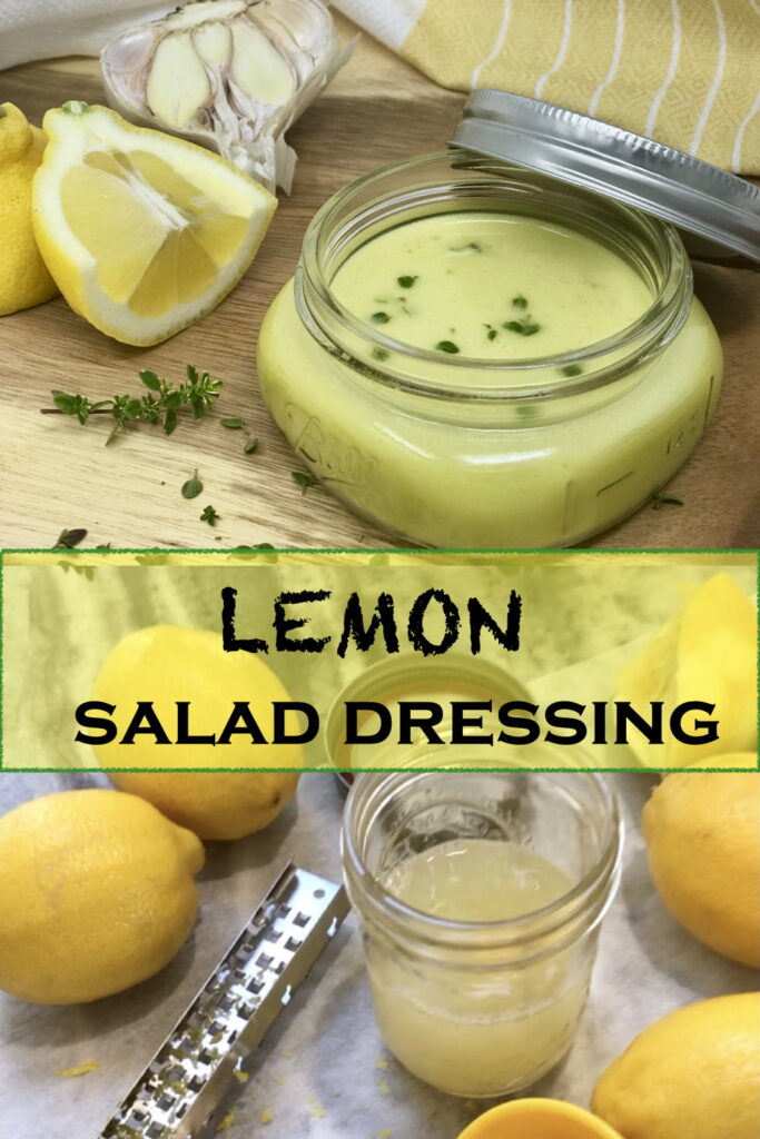 Mediterranean Lemon Salad and Vegetable Dressing and Marinade
