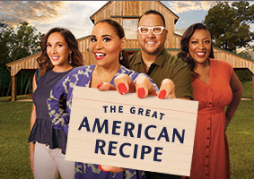 The Judges and Host On The Great American Recipe