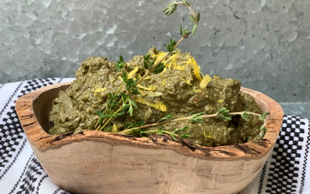 Healthy Spinach Walnut Pesto