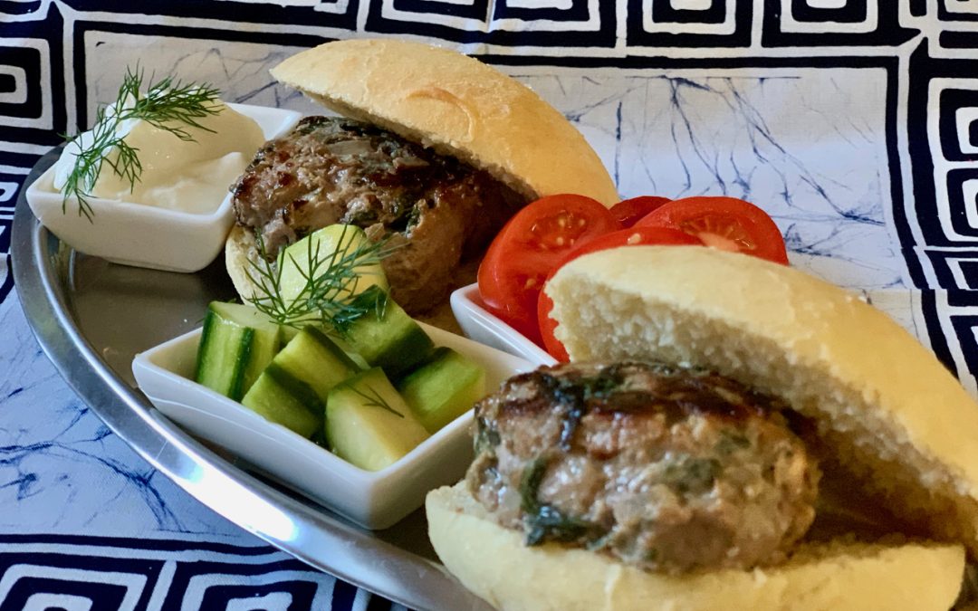 Spanakopita Burgers