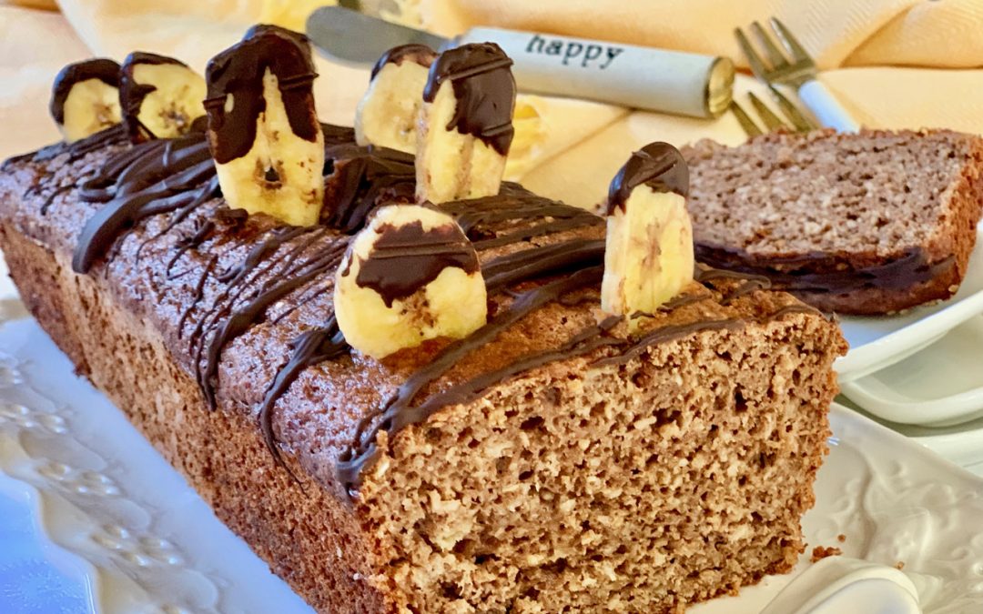 Healthy Chocolate Banana Bread