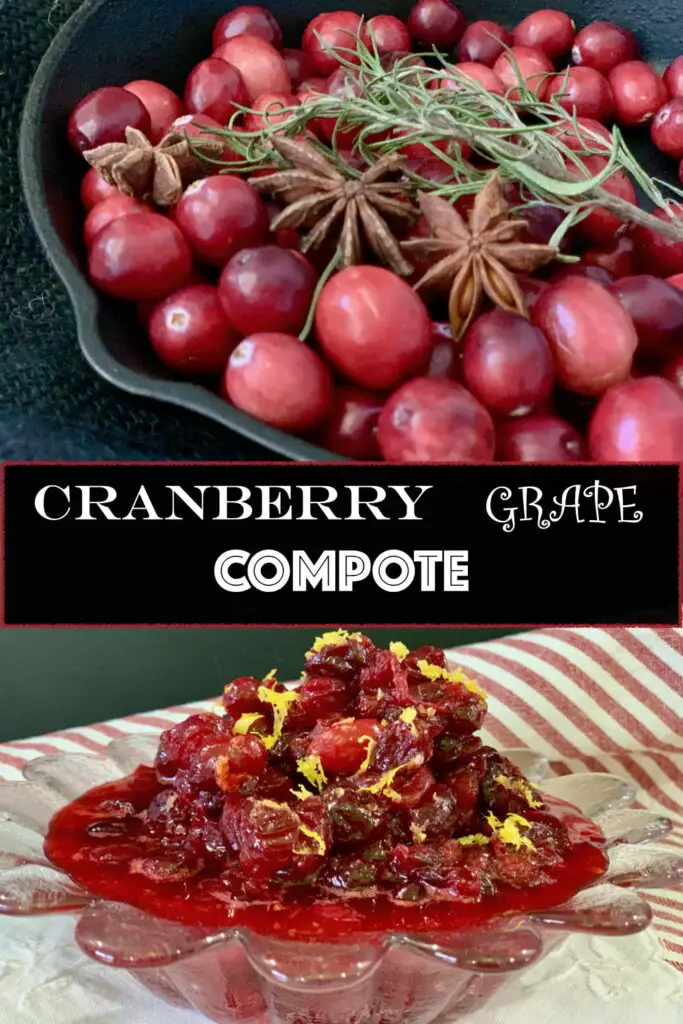 cranberry grape compote