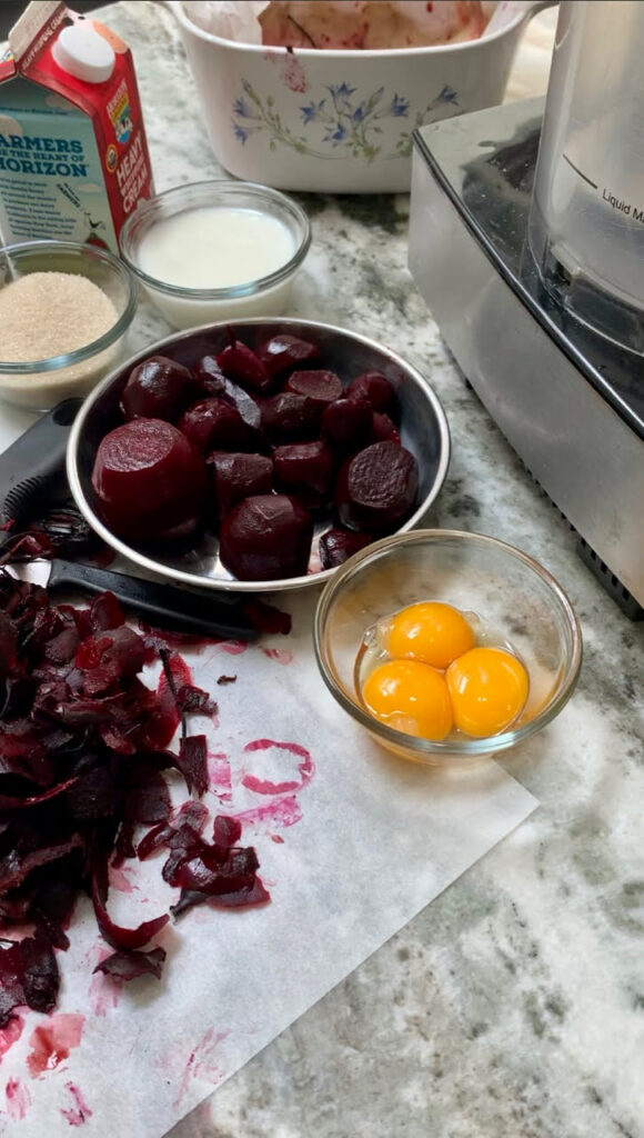 Beetroot Ice Cream Ingredients