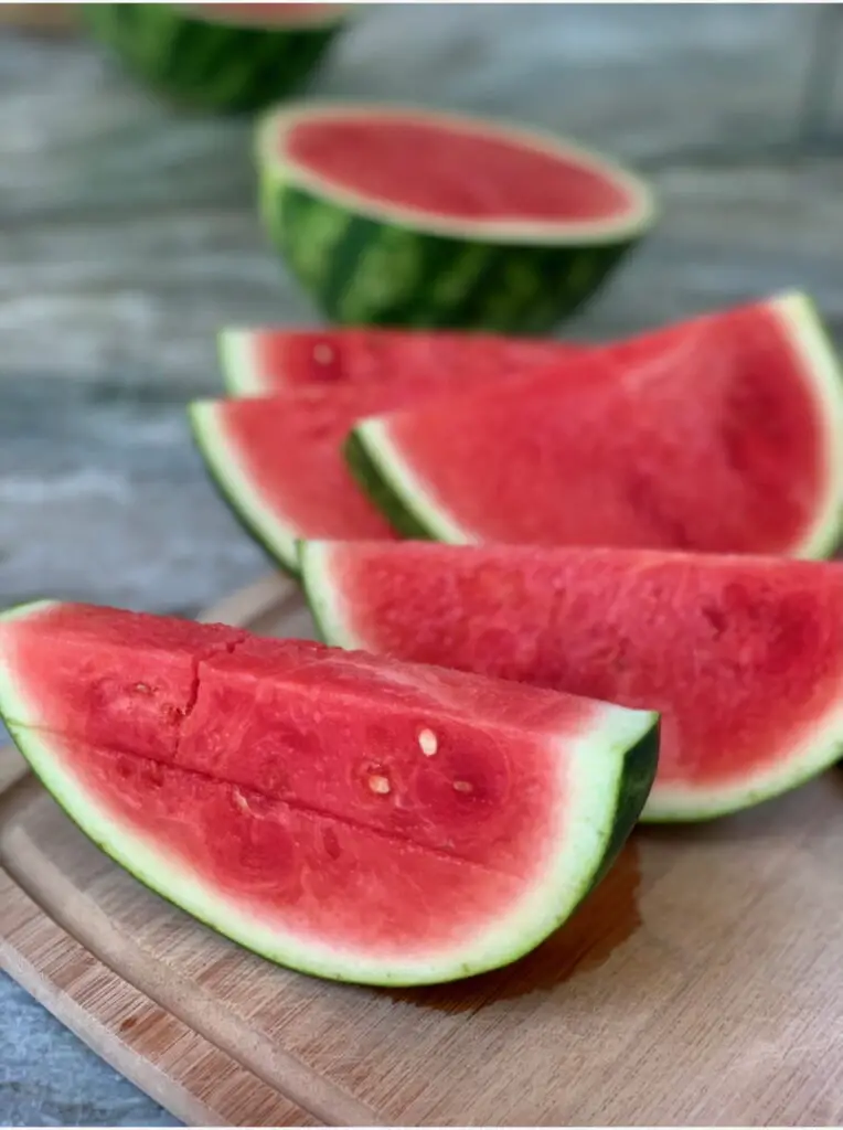 Fresh picked watermelon
