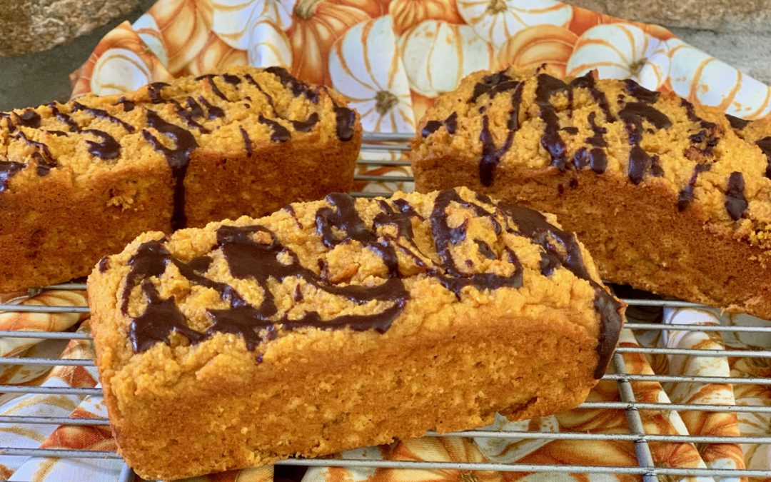 Keto Chocolate Pumpkin Bread