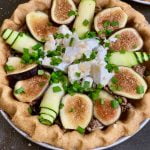 Fig and Garlic Chive Pizza