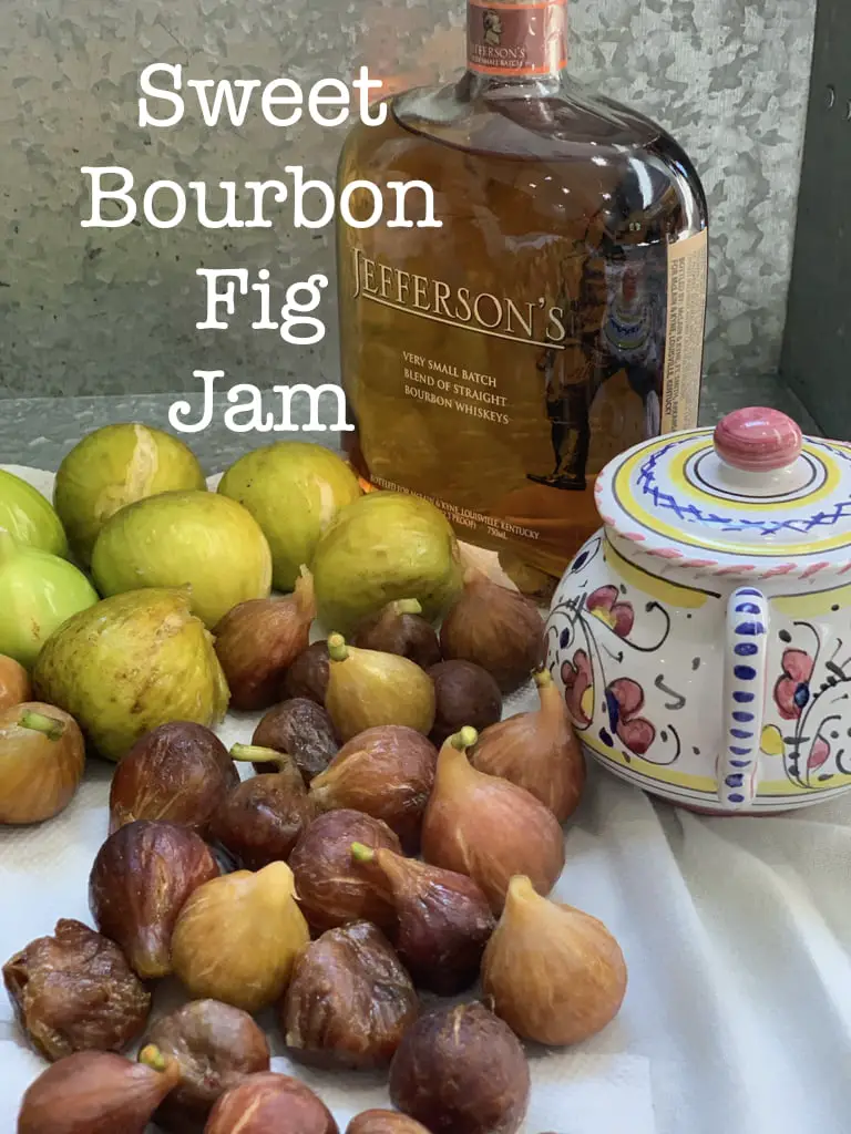 Bourbon sweet fig jam