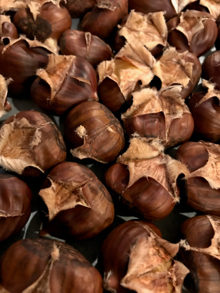 chestnuts roasted