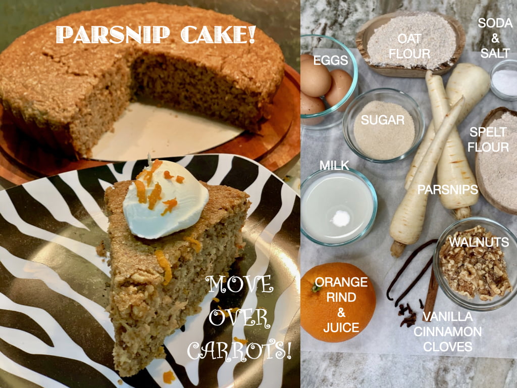Parsnip Cake Ingredients 