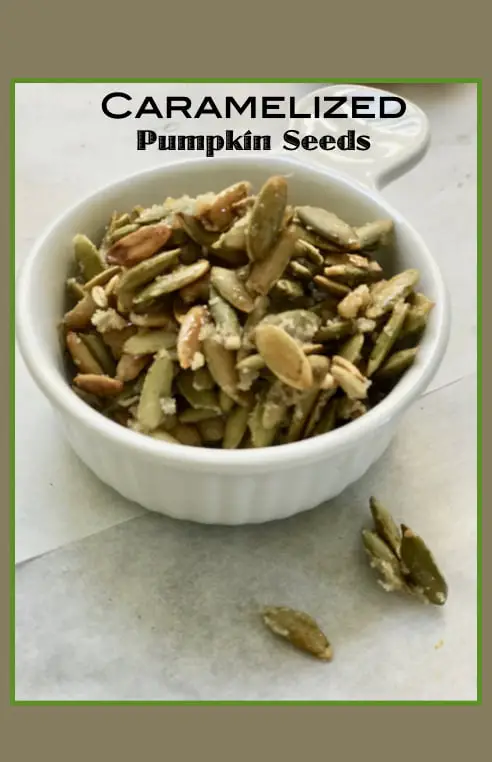 Caramelized Pumpkin or Butternut Squash Seeds