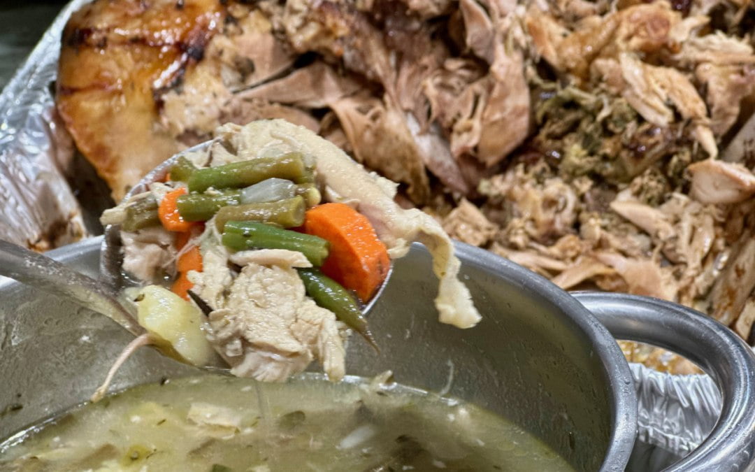 Leftover Turkey Soup