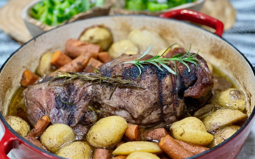 Wine Braised Lamb