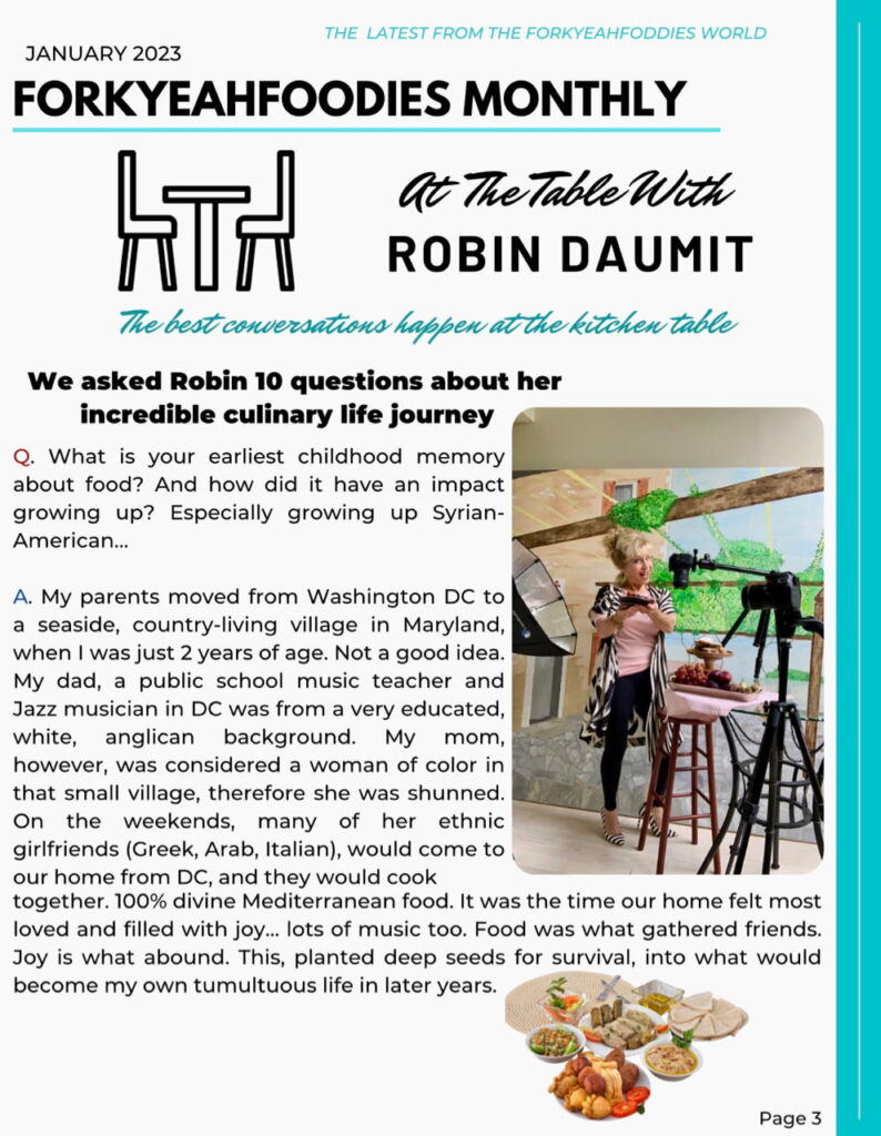 At The Table With Robin Daumit