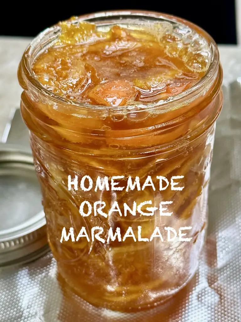 Homemade Orange Blossom Marmalade