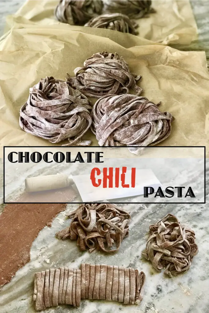 Homemade Chocolate Chili Pasta