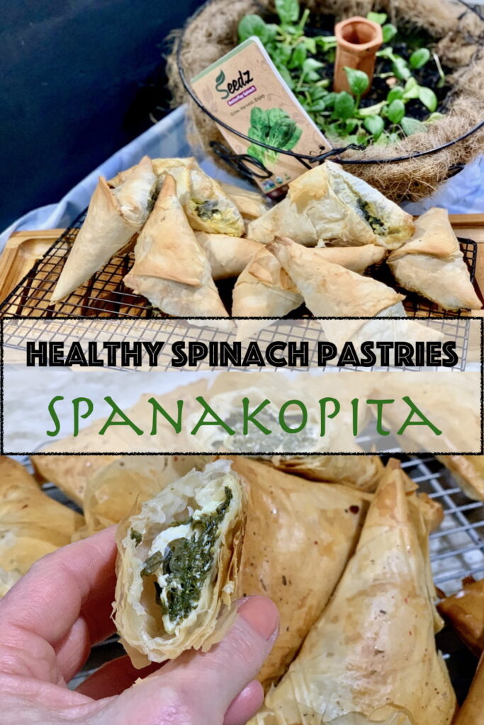 healthy spanakopita
