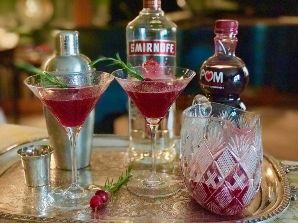 pomegranate martini