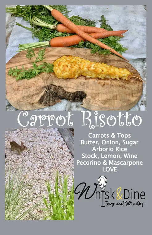 Garden Inspired Creamy Carrot Risotto Recipe