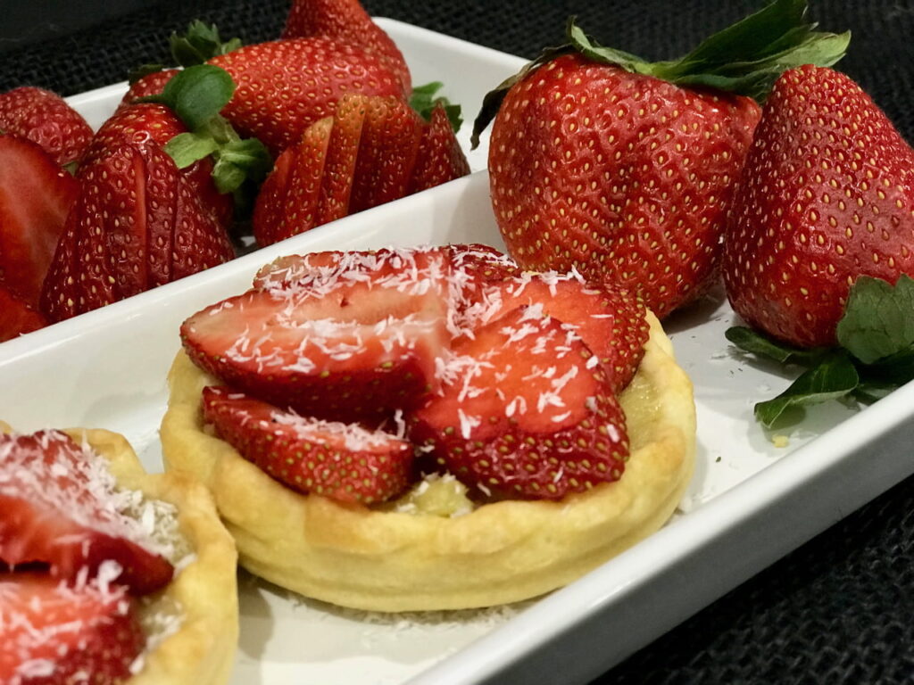 Farm Fresh Strawberries and Strawberry Tarts