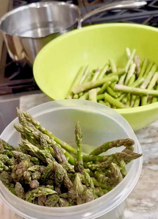 Asparagus Ends That Almost Went In The Trash!