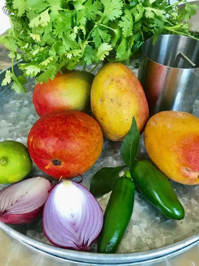 Sweet Mango To Balance Hot Peppers